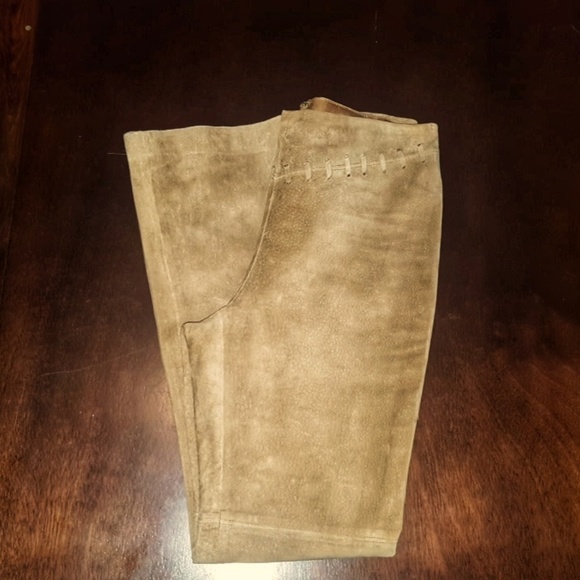 Ralph Lauren 100% Leather Pants - Picture 2 of 4